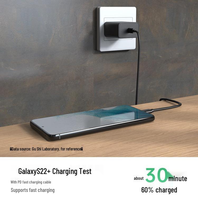 Compatible with Samsung S26+ Phone: 45W PD Super Fast Charger, 3C Certified, PPS Protocol, 5A Type-C.