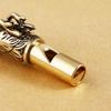 Charm Brass Keychain Survival Outdoor Whistle Outdoor Survival Tools Keys Chain Car Pendants