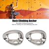 2 Pcs 25kN Climbing Bolt Hanger Stainless Steel Climbing Holds Bolt Hanger  Aerial Work