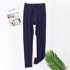 Men's Lyocell Cotton Wool Base Layer Pants - Thin, Warm, Long Pants for Autumn and Winter