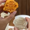 Moon Cakes Maker 75G Pattern Molds Safe Food Grade Component Hand Design