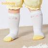 Balabala Baby Socks Unisex  Summer New Mesh Baby Socks for Boys and Girls Cute Mid-Calf Length Anti-chill Pack of Two Pairs