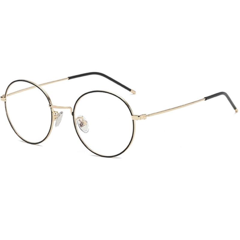 LK2020 Blue Light Blocking Glasses Frame_C5 GOLD BLACK