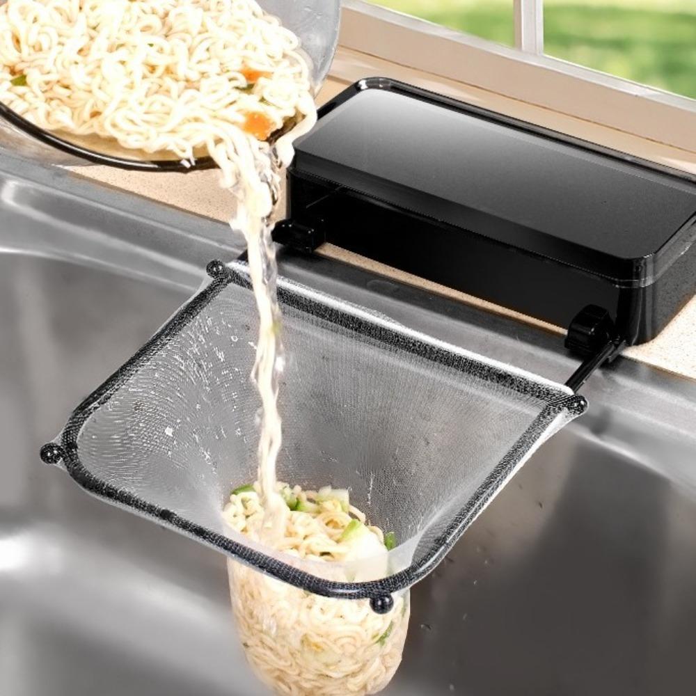 Plastové sítko do dřezu Nastavitelný sběrač odpadu Pohodlný držák filtru do dřezu Restaurace