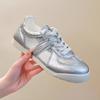 Spring new retro versatile leather breathable little white shoes women's soft sole
