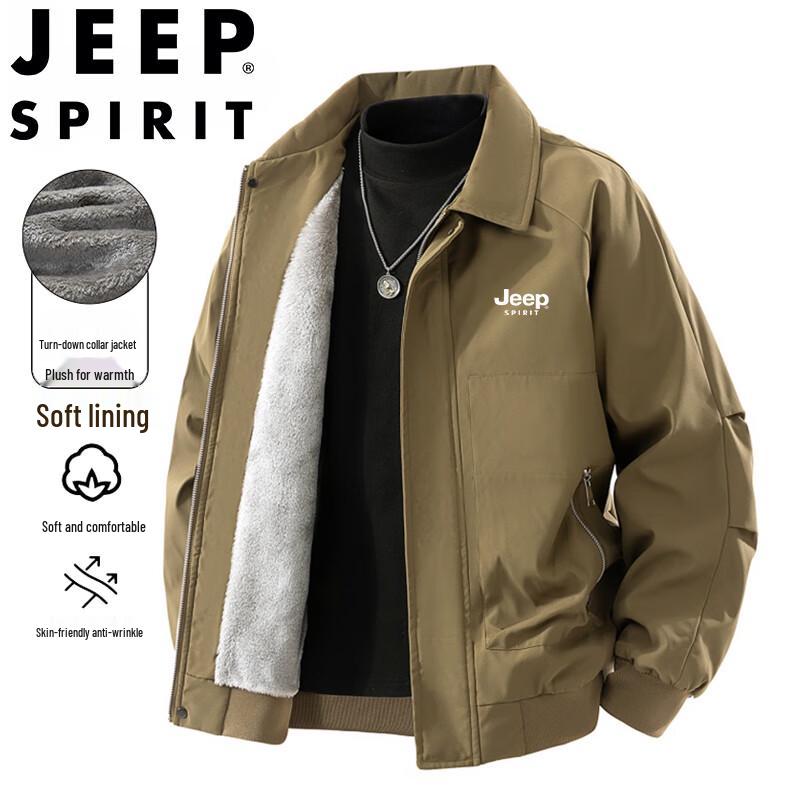 Мужская зимняя хлопковая куртка с лацканами JEEP SPIRIT L