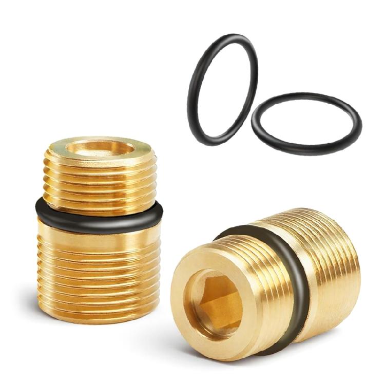 

2Pcs Metal Pumps Outlet Adapters Double Seal Leakproof Connection Simple Installation Suiable for 510020 520004 Models 1