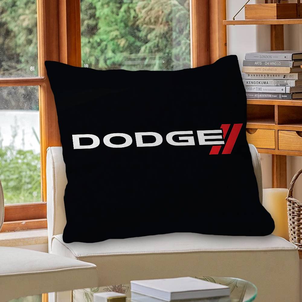D-Dodges Auto Brand Pillowcase toon Gift Cushion Cover Bedroom Home Sofa Chair Seat Decor pillow case