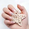Mirror Glitter Decal Nail Foil Film Laser Cellophane Aurora Broken Glass Foils Nails Art Decoration