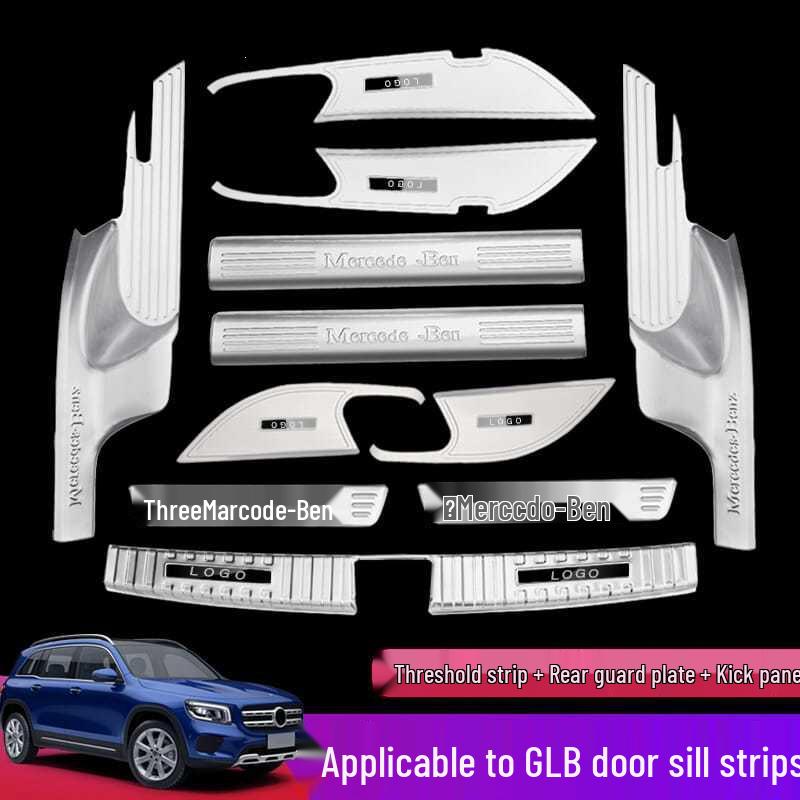 Mercedes GLB200 Scuff Plates & Trunk Protector for GLB/GLC260L