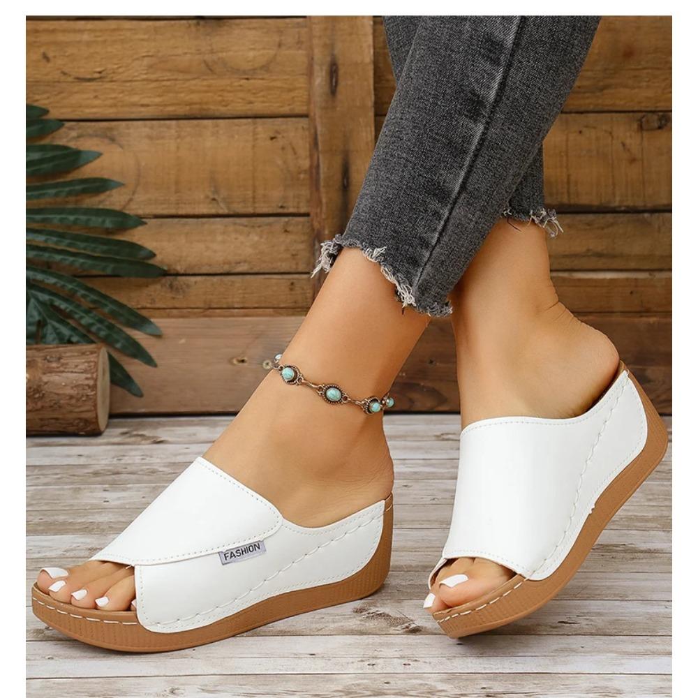 Women's Sandals Casual Heels Sandals Summer Woman Shoes Luxury Slippers Heeled Sandals Wedges Shoes Summer Footwear Women 2025