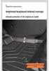 Honda Odyssey Floor Mats, Full Coverage, Models 15-26, Front Row TPE, EHEV Seven-Seater Special GAC