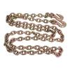 Binder Chain Double Clevis Grab Hook 10FT Length G70 Mn Steel Transport Binder Chain for Towing