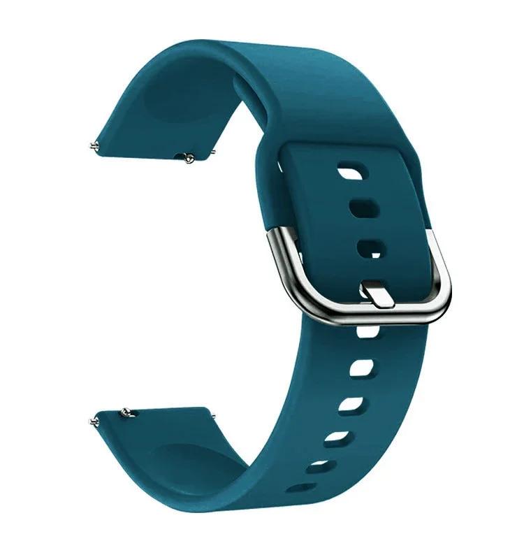 20mm 22mm Strap For Samsung Galaxy Watch 6 4 5 pro-Classic-active 44mm 40mm Sport Silicone Bracelet Amazfit GTS 4/GTR 4/3/2 Mini