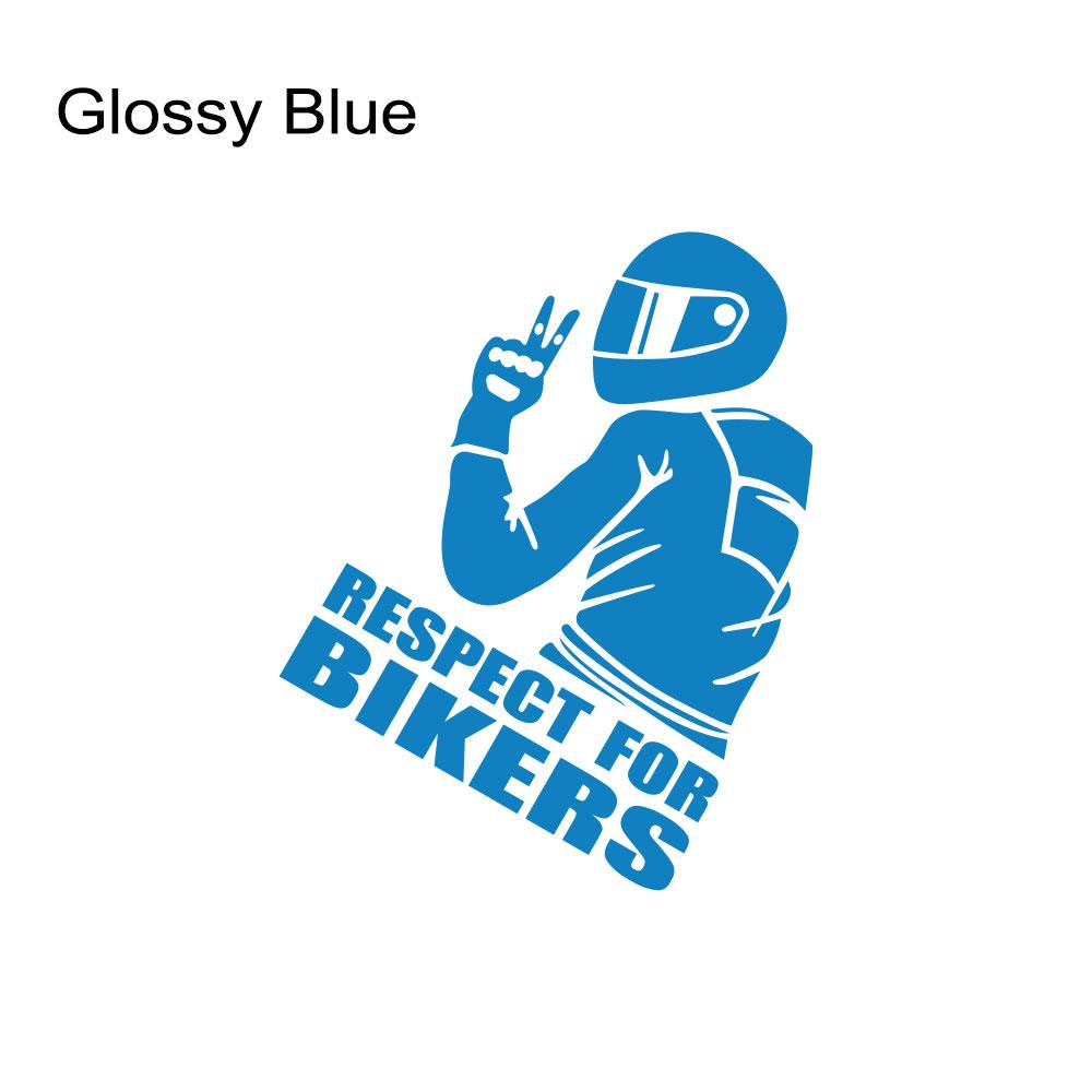 Respect For Bikers Various Sizes Car Sticker Waterproof  Sticker Decal Funny Vinyl Bike Motorcycle Auto Car Styling Decoration