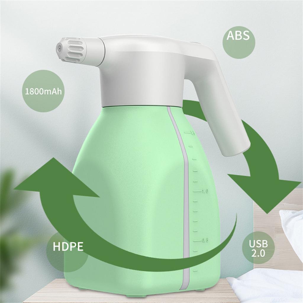 Handsprühflasche, Gießkanne, Blumenpflanze, elektrisch, schnurlos, Gartensprüher, Pflanzensprüher, Blumensprüher, 1,5 l
