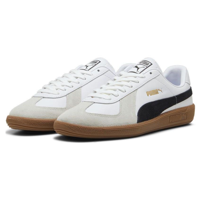 Puma Army Trainer Unisex White Black Gum 386607-21