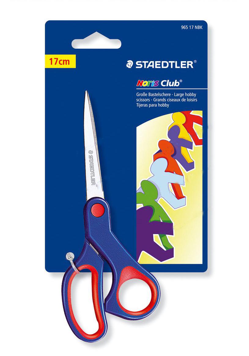 STAEDTLER 965 17 NBK 17cm Stainless Steel Craft Scissors 17cm