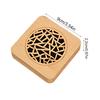 1PC Round Meditation Wood Censer Home Decor Hollow Out Study Room Accessory Aromatherapy Box Yoga Multiple Options Available