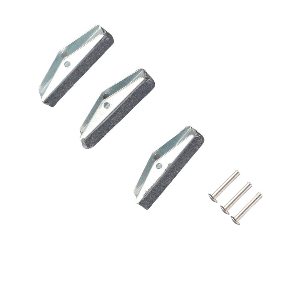 3PCS Engine Cylinder Hone Stone Hvy Duty Sturdy Construction 3 Jaw Cylinder Honing Stones Tool