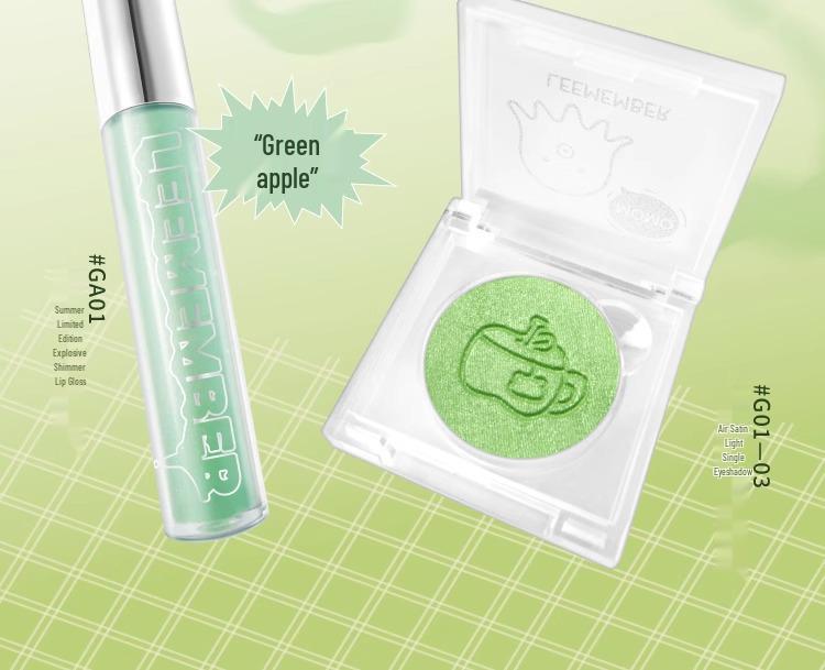 LEEMEMBER Laimeng Water Essence Lip Gloss Matte Chocolate Jelly Lipstick.