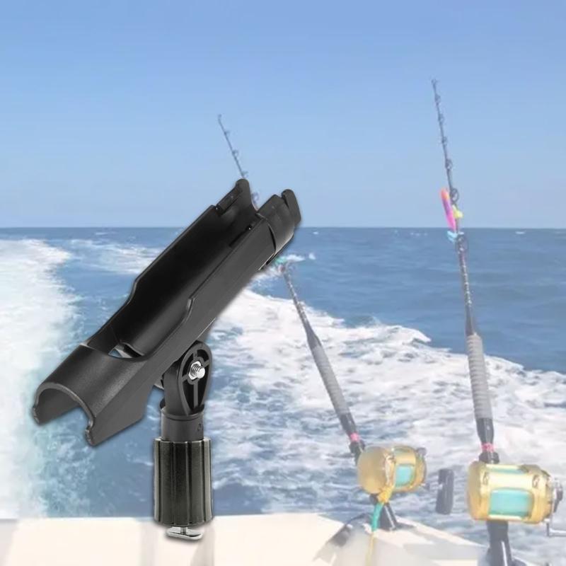 360 Degree Rotation Yacht Fishing Rod Holder Stand Boats Fishing Rod Holder Kayak Fishing Rod Stand for Sea Fishing Rod