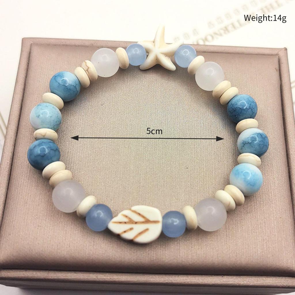 Charming Macaron Color Beaded Ceramic Bracelet – Niche, Versatile Dopamine Jewelry