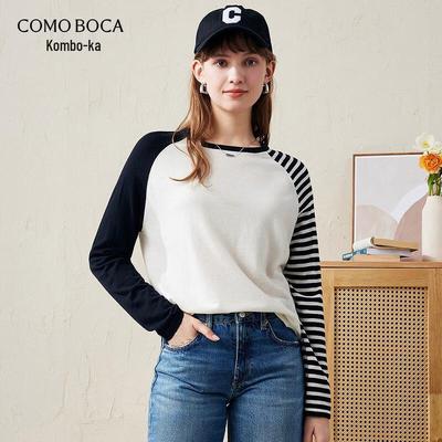 Kommon Boca Women's Thin Knit Wool Sweater