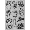 24Pcs Shrink Plastic Sheet Kit, Animal Pattern Heat Shrink Paper Shrink Art Paper Kit for Keychain Pendant Decoration Creative Craft Ornaments