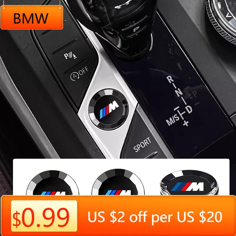 BAGD7 Car Sticker Start Button for BMW 2 3 4 Series G20 F40 F44 X3 G01 X4 G02 G06 G07 M3 G80 M4 G82 Z4 I4 Crystal Start Button Modific