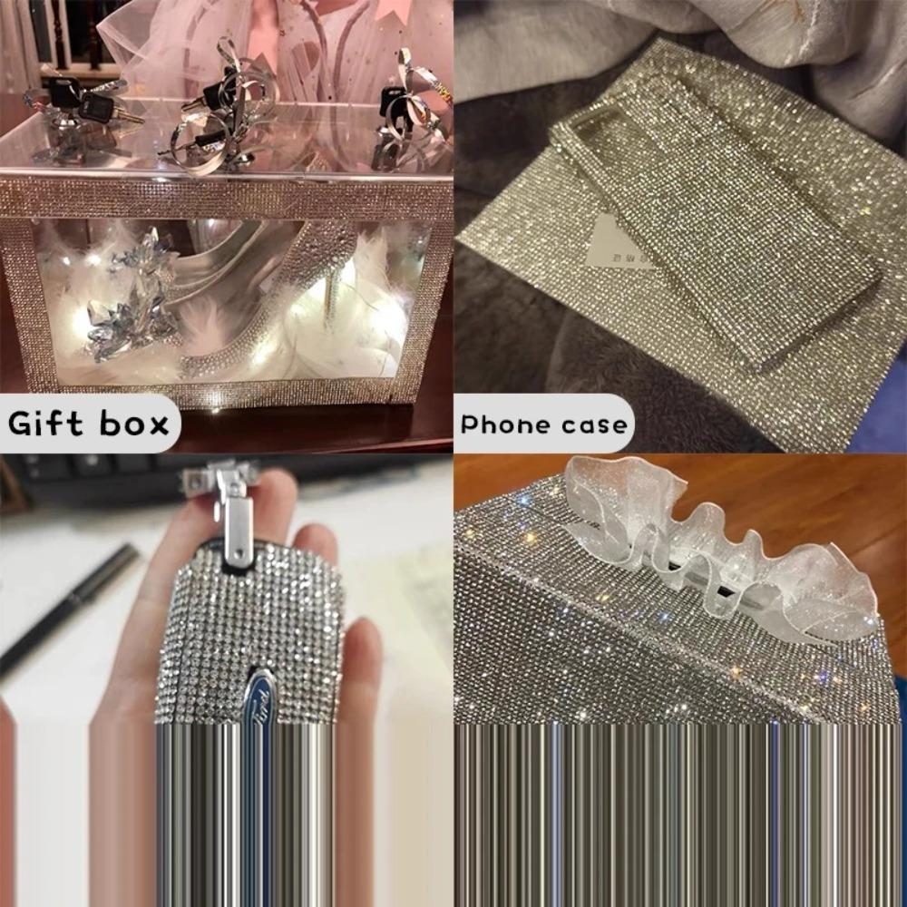 Self Adhesive Self Adhesive Rhinestone Sticker Arts Crafts Clothes Decoration Diamond Sticker  Car