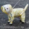 Waterproof Dog Rain Cloak Reflective Small Dog Clothes Stylish Four Leg Raincoat  Corgi