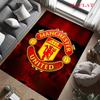 Tappeto Man Utd per Soggiorno Camera da Letto Casa Decorazione Divano, Tappetino Antiscivolo per Giochi Bambini