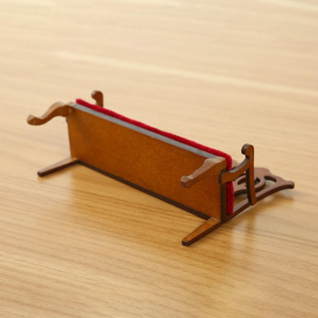 1/12 Dollhouse Miniature Sofa Chair with Cushion Furniture Model Figure For Living Room And Bedroom Scene Decoration