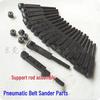 Pneumatic Belt Sander Parts: 10x330 & 20x520, Front Guide Wheel & Shaft Rod