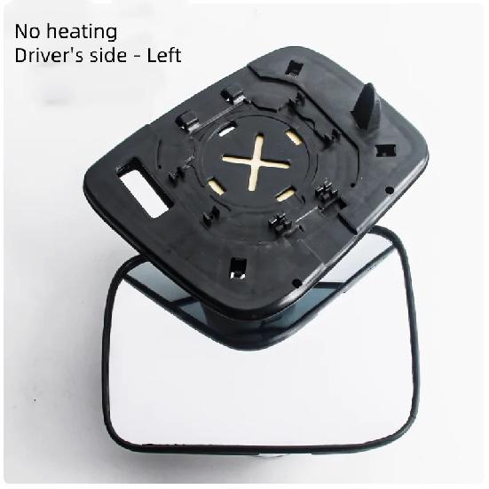 For NISSAN X-TRAIL QASHQAI 2008-2015 Reversing Mirror Lens  Reflector Lens  Rearview Mirror Lens  Car Accessories No heating Left