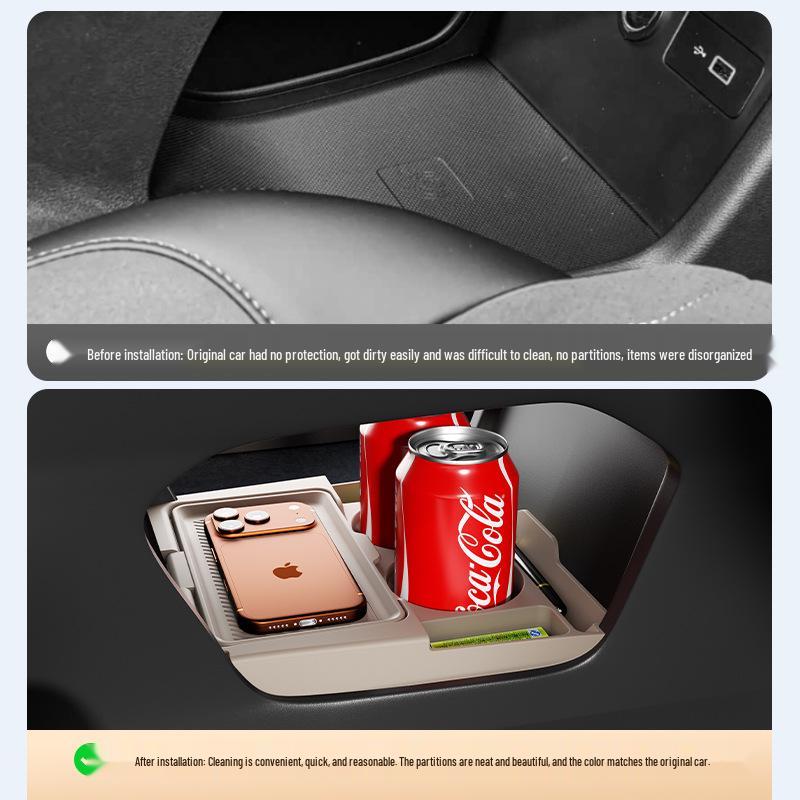 Fits 26 Geely Xingyue L Models: Center Console Armrest Organizer & Interior Storage Box Accessories