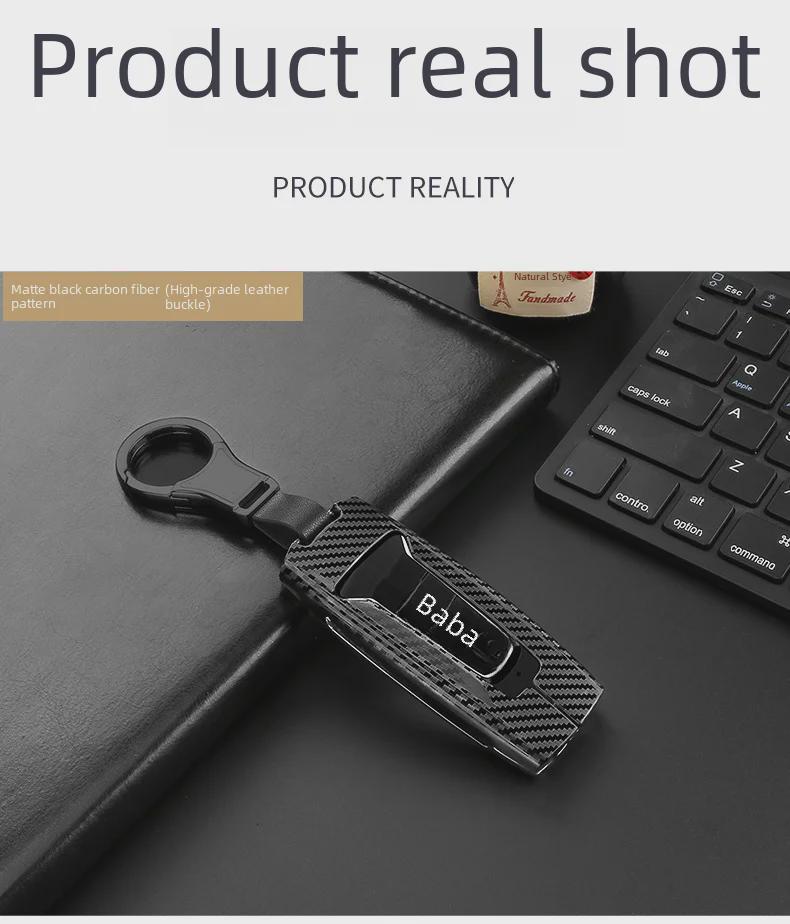 Husă Metalică Protectoare pentru Cheie Volkswagen Touareg cu Breloc