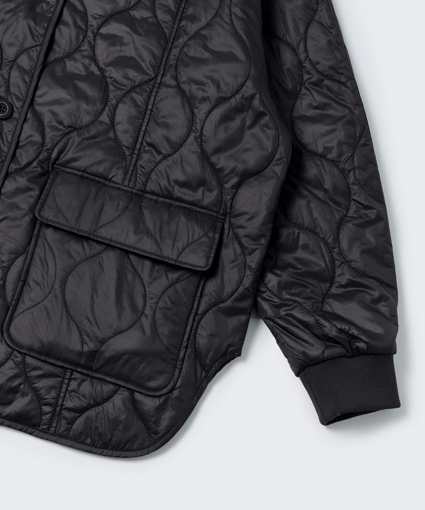 Musinsa Standard Woman Women'S Oversized Onion Quilted Jacket [Black]