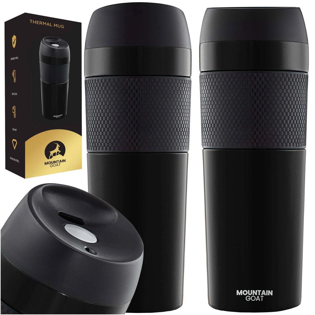 4FIZJO TRAVEL thermal mug 400ml black