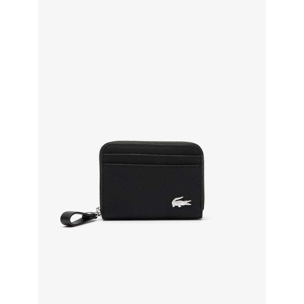 

LACOSTE Women s Daily Lifestyle Zip Bifold Wallet NF4375D54G 000 Q2NNF4375D54G000