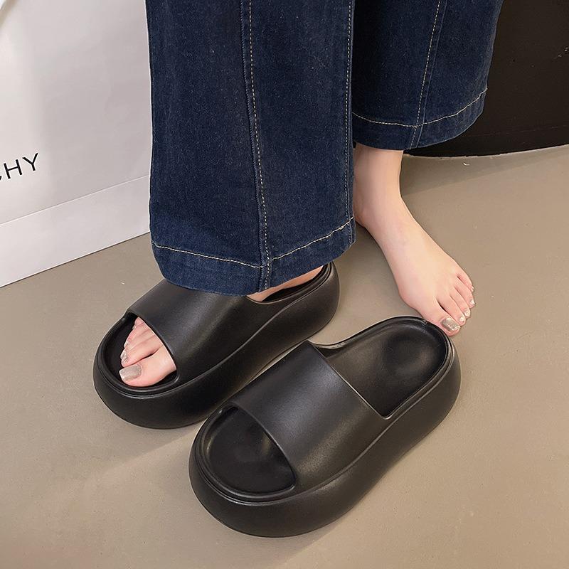Summer Anti-slip Thick-soled Height-increasing No Smelly Feet When Wearing Slippers Shoes