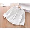 Girls' Cotton Lollipop Shirt - Spring/Autumn Korean-Style Doll Academic Fashion