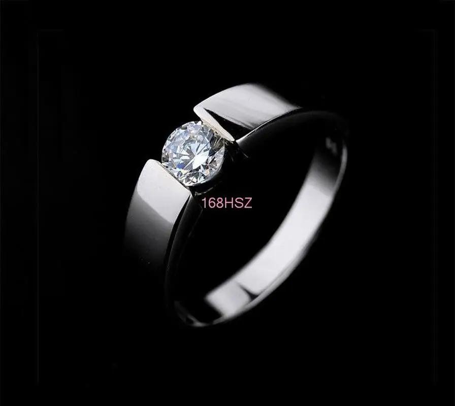 Copper Rings Beautiful cute  wedding gift party  zircon crystal MEN WOMEN  rings jewelry