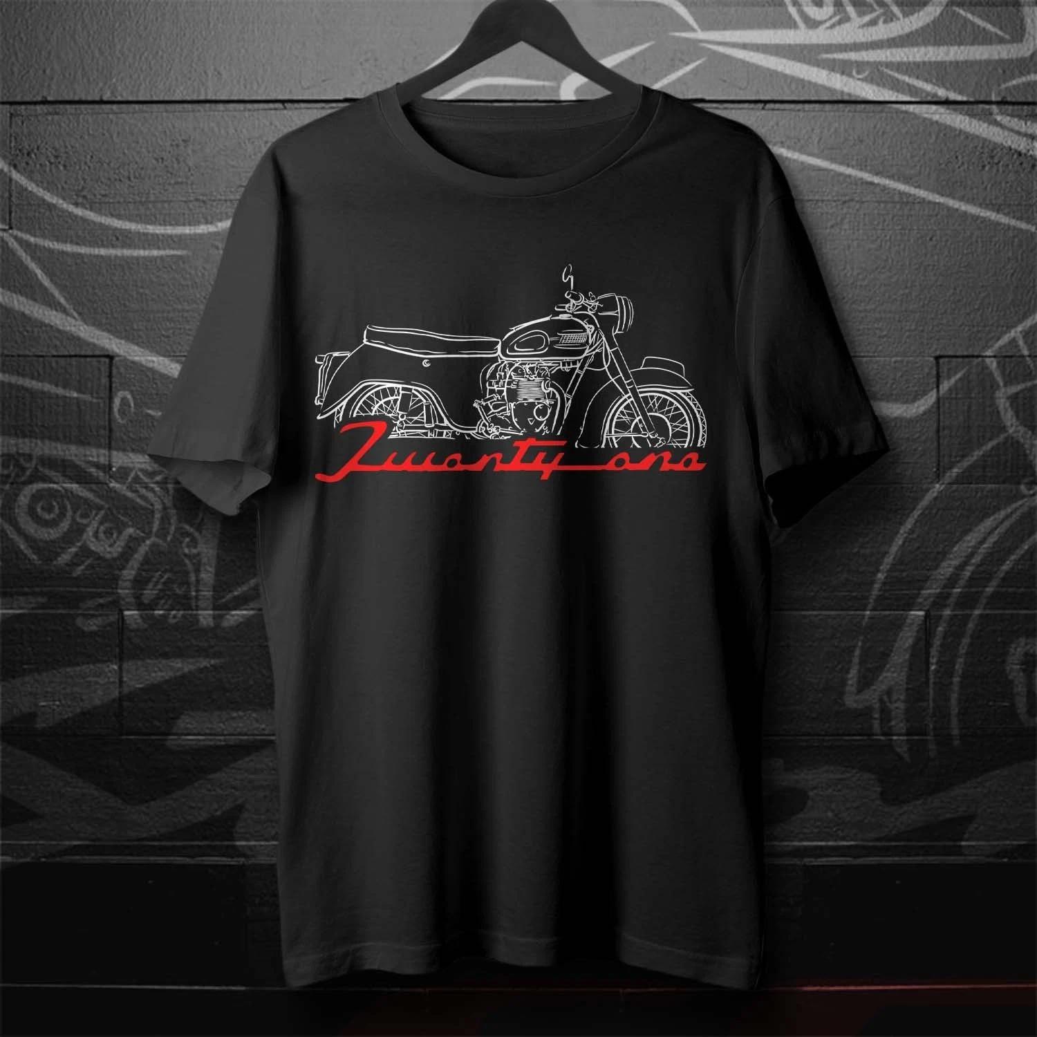 

Illustration for a Triumph Twenty One 3TA 1957-1966 fans - Motorcycle T shirt L