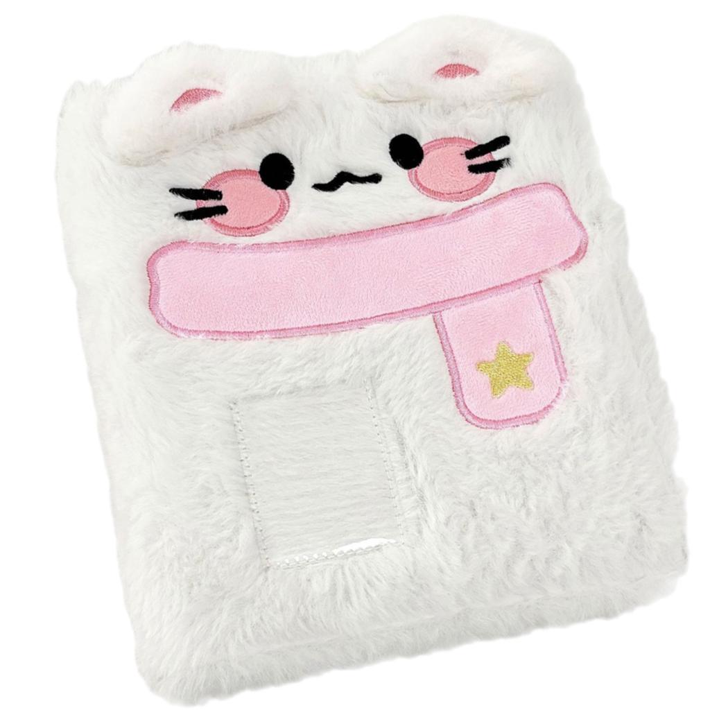 Plush A6 Kpop Idol Photo Album 6 Rings Binder Cover Photocard Holder Album Shell Refillable Pages Photo Collect Book