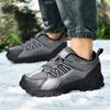 Winter new large size cotton shoes piled thickened warm outdoor shoes shock-absorbing mountaineering travel shoes