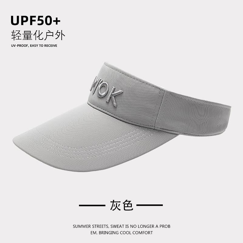Sun Protection Cap with Enlarged Brim Sun Protection UV Protection Empty Top Outdoor Sports Sunshade Summer Empty Top Hat