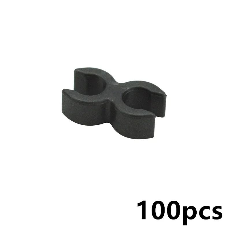

MOC Brick Clips Double U Clips Building Blocks DIY Accessories 100PCS/lot Construction Creative Bricks Parts Toys for Children