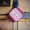 Base Pink LED Model Custom LED Custom F-91WS-4JH (CASIO Base) Watch